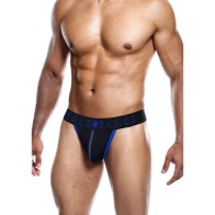 Male Basics Neon Blue Thong