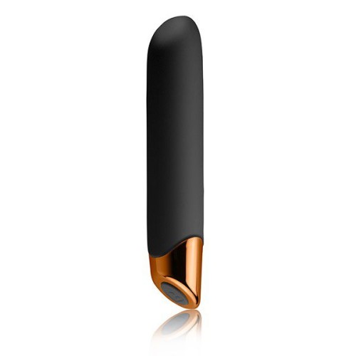 Vibrador Recargable Negro Rocks Off Chaiamo para Placer Máximo