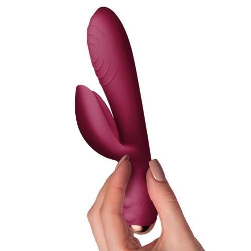 Vibrador Conejito Recargable Burgundy Rocks Off Everygirl