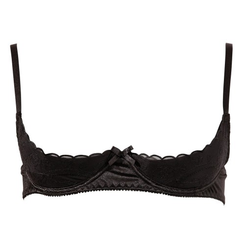 Cottelli Half Cup Bra Black 36B for Elegant Support