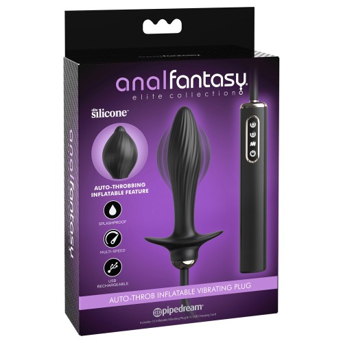 Pipedream Anal Fantasy Inflatable Vibrating Plug for Anal Pleasure