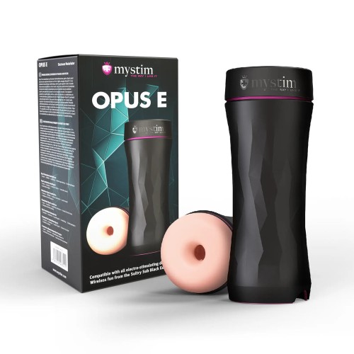 Masturbador Donut Mystim Opus E para Placer Máximo