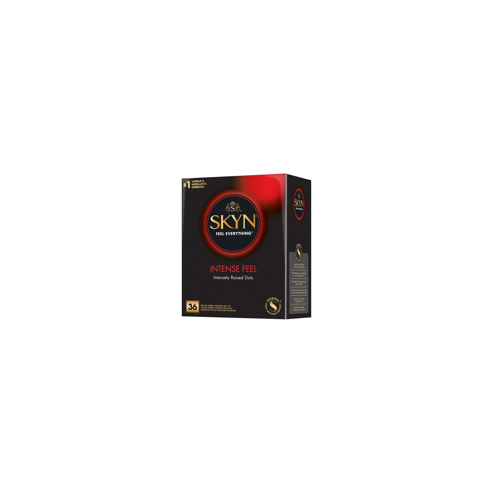 SKYN Latex Free Condoms Intense Feel 36 Pack for Unmatched Sensitivity