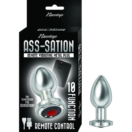 Remote Controlled Vibrating Butt Plug for Ultimate Pleasure