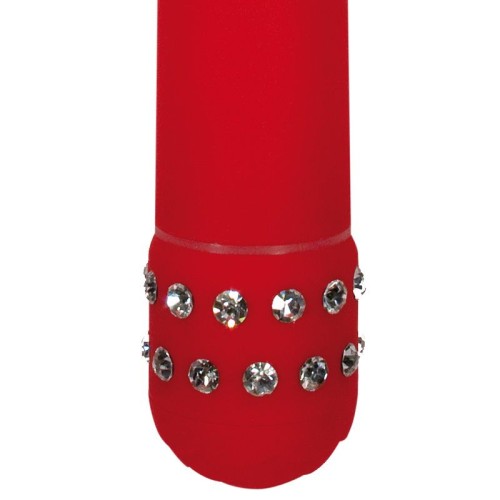 Mini Vibrador ToyJoy Diamond Rojo