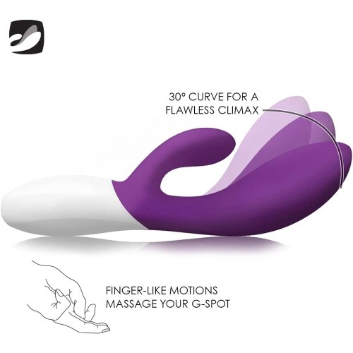 Vibrador de Lujo Recargable Lelo Ina Wave 2 Ciruela | Juguete Premium