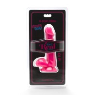 ToyJoy Happy Dicks Dildo con Testículos de 6 Pulgadas