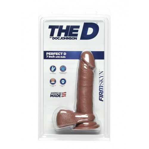 The D Perfect D FIRMSKYN 7 Inch Dildo for Realistic Pleasure