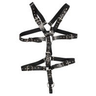 Zado Mens Leather Adjustable Harness