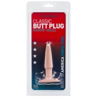 Plug Anal Clásico Suave Pequeño Rosa Flesh