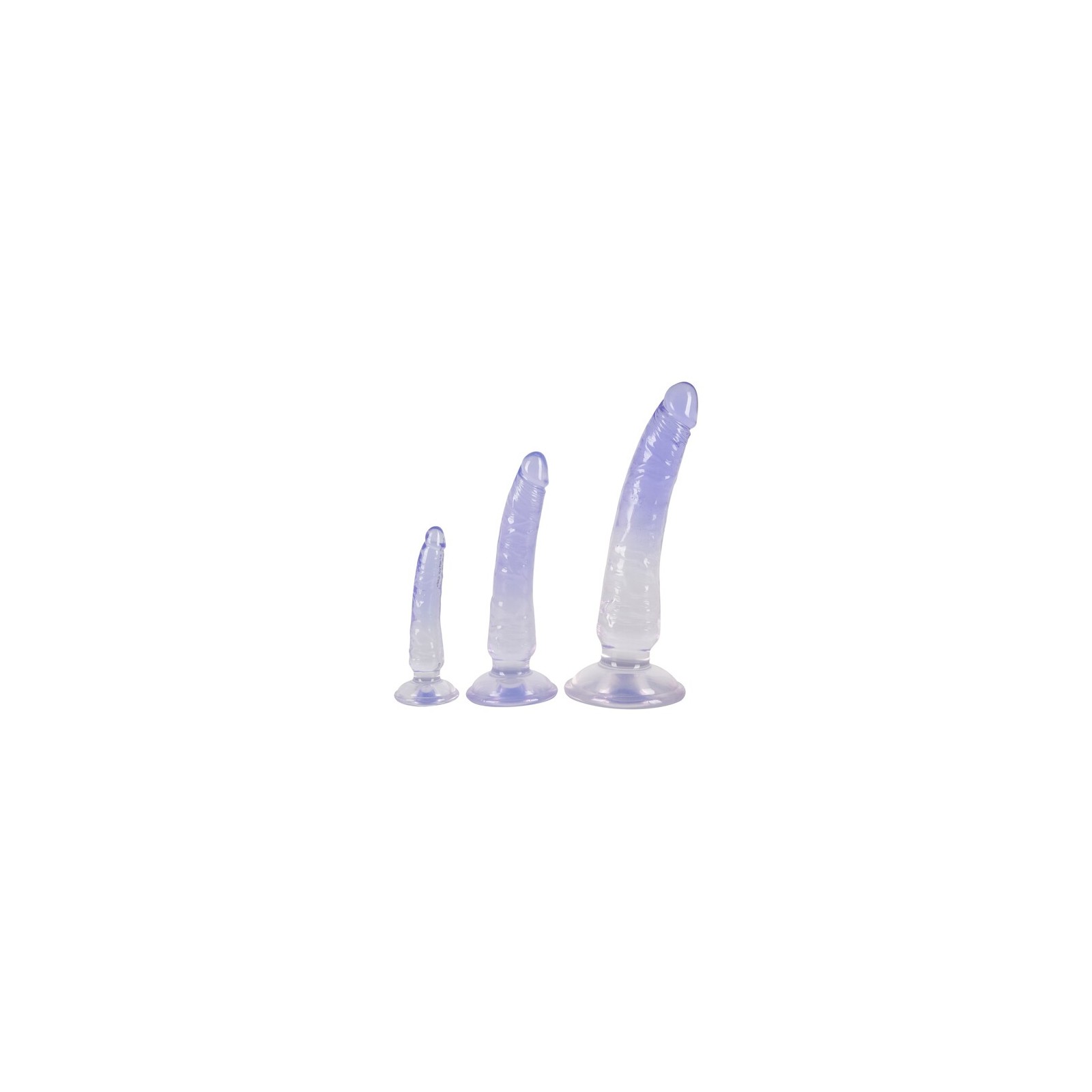 Crystal Clear 3-Piece Anal Training Set for Pleasure