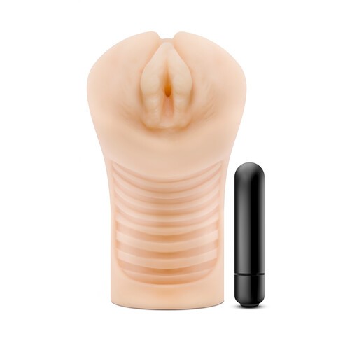 M Elite Annabella Self Lubricating Masturbator for ultimate pleasure