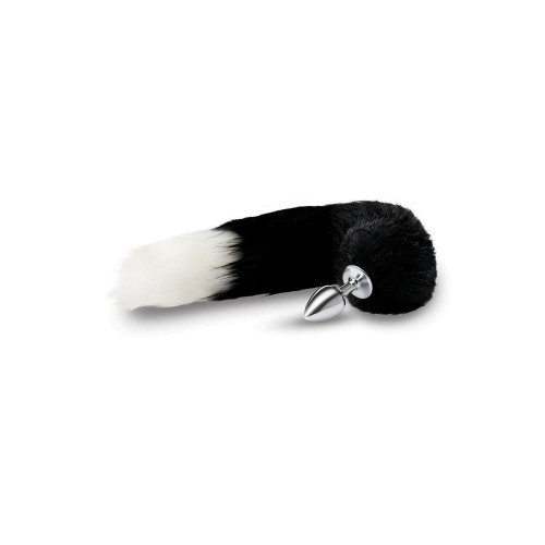 Furry Tales Black Foxtail Butt Plug for Exciting Play