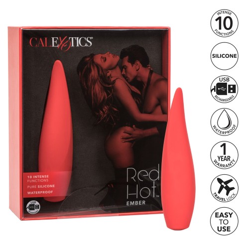 Vibrador Recargable Red Hot Ember