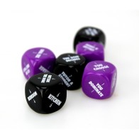 Sexy 6 Kinky Edition Dice for fun couples play