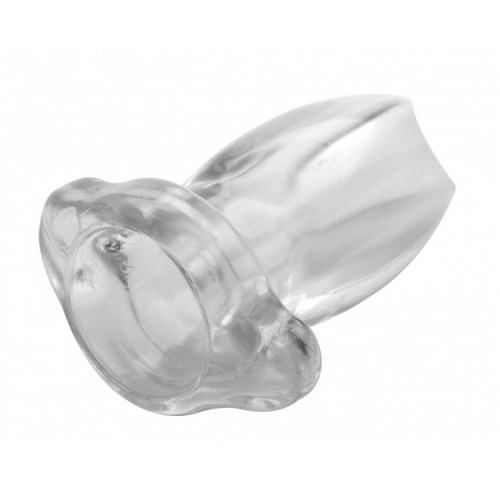 Master Series Peephole Hollow Anal Plug for New Sensations