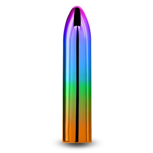 Chroma Rainbow Rechargeable Bullet Vibrator for Discreet Pleasure