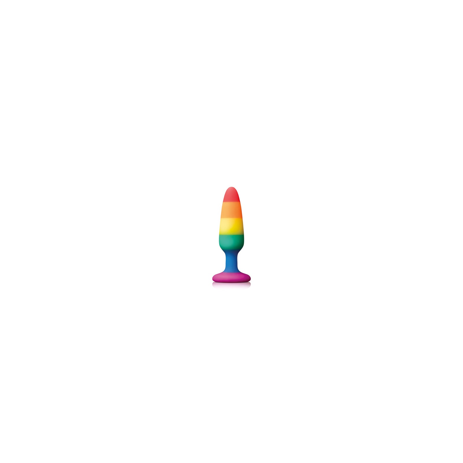 Pride Pleasure Plug Rainbow Small for Intimate Celebrations