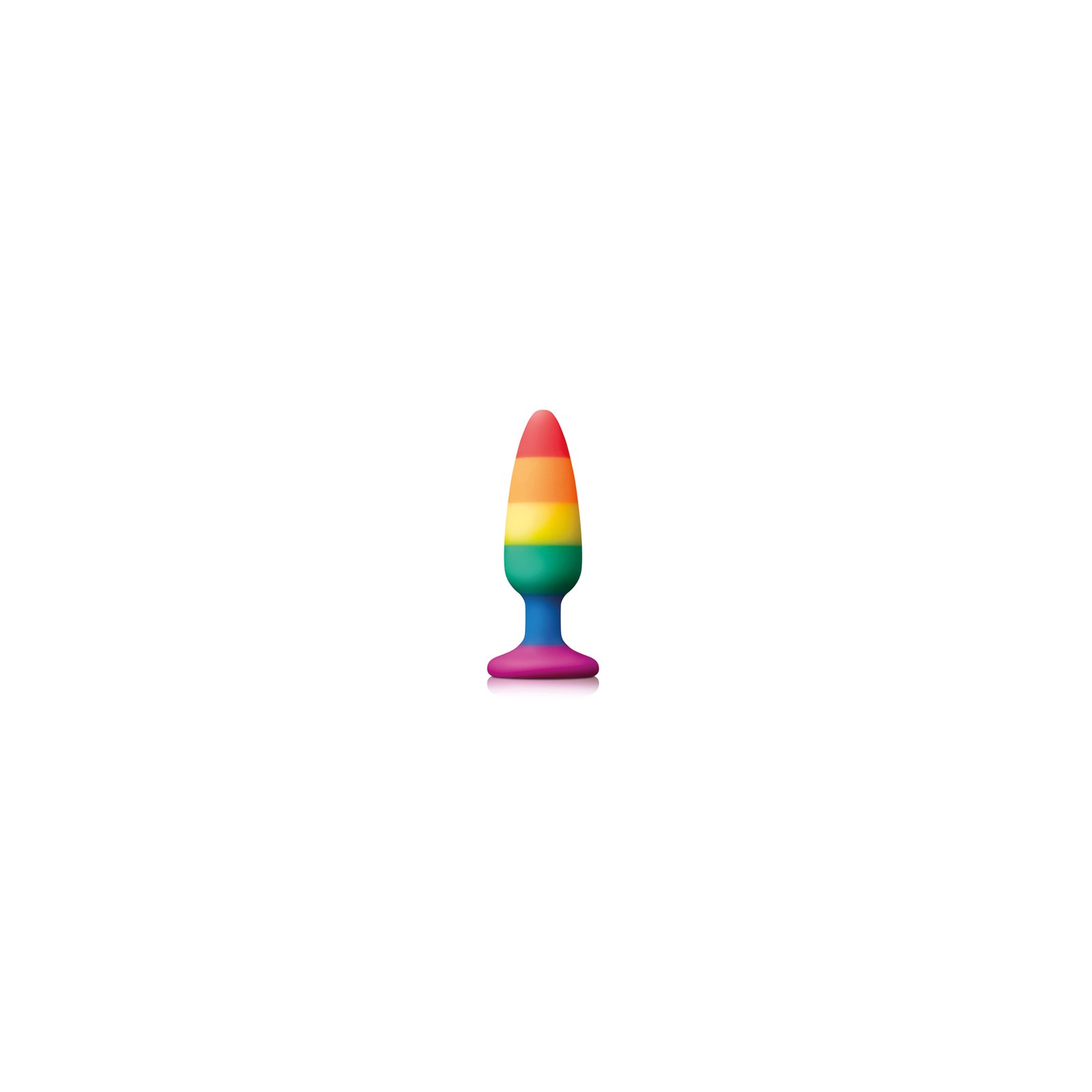 Pride Pleasure Plug Rainbow Medium for Vibrant Sensations