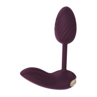 Essentials Flexible Wearable Vibrating Egg for Discreet Pleasure