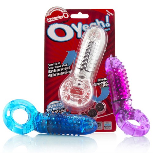 Anillo Vibrador Screaming O Yeah! para Placer Máximo