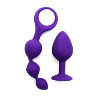 Set de Placer Anal Barcelona Morado Para Principiantes