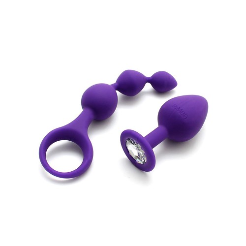 Barcelona Purple Anal Pleasure Play Set for Beginners