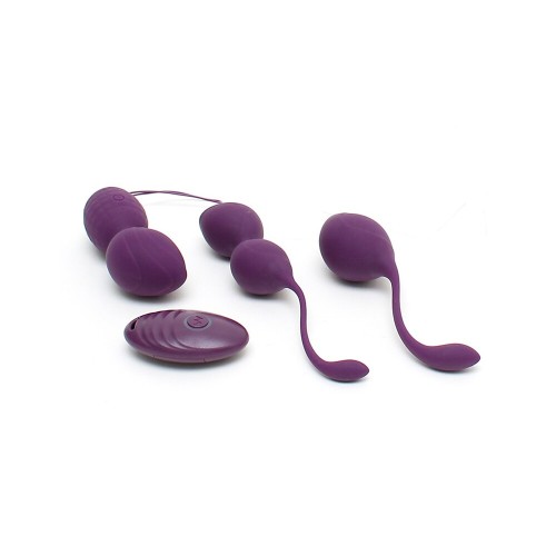 Juego de Bolas de Kegel Vibrantes Rimini con Control Remoto - Entrenamiento Pélvico