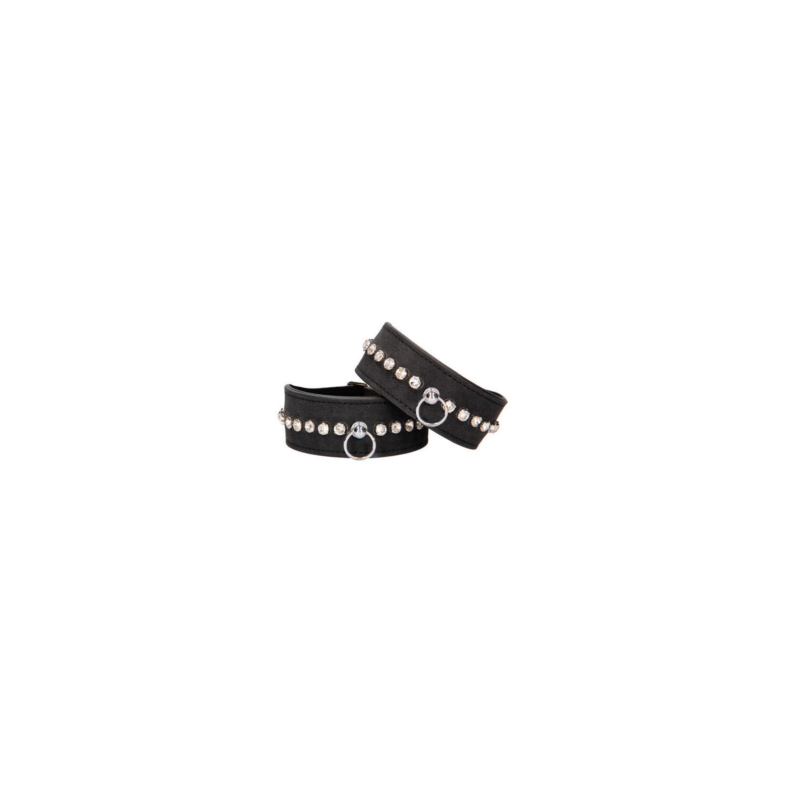 Ouch Diamond Studded Ankle Cuffs