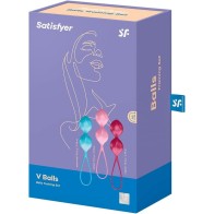 Set de 3 Bolas de Entrenamiento Dobles Pesadas Satisfyer