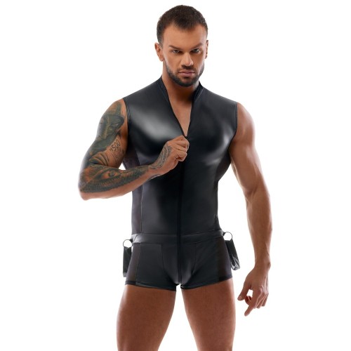 Body Jumpsuit With Restraints Large