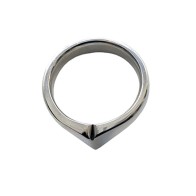 Cock Ring Taj de Acero Inoxidable Rouge 32mm