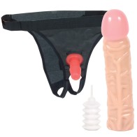 Dildo Clásico de 8 Pulgadas | Arnés Ultra | Experiencia Strap-On Definitiva