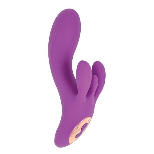 Vibes of New York Triple Tickler Massager for Ultimate Pleasure