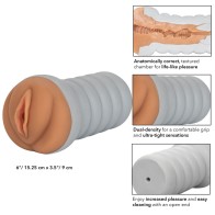 Masturbador Gripper de Silicona Educada con Textura Interior