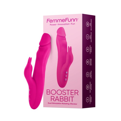 FemmeFunn Booster Rabbit Vibrator Dual Stimulation