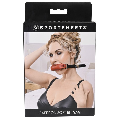 Gag suave Saffron para mayor placer en bondage