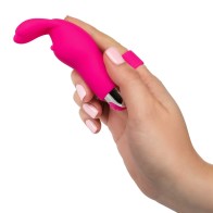 Vibrador de Dedos Conejito Recargable Rosa Intimate Play