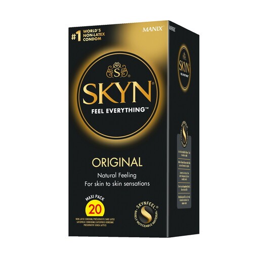 Condones Original SKYN Sin Látex 20 Pack