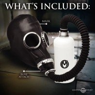 Master Series Dark Inhaler Gas Mask