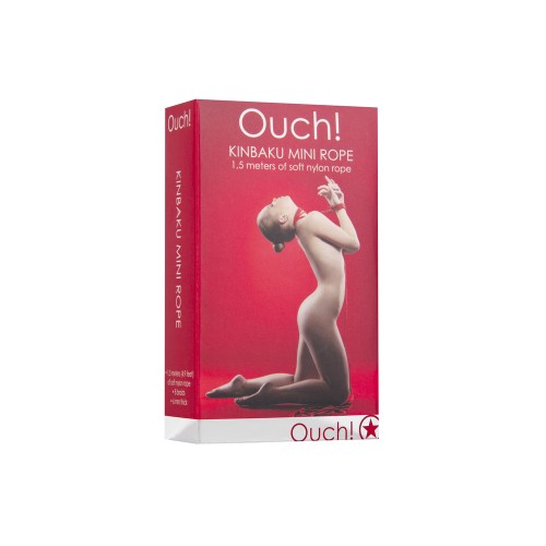 Ouch Kinbaku Mini Rope - Perfect for BDSM Play