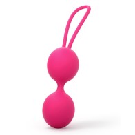 Pelotas Geisha Dual de Toque Suave Dorcel para Entrenamiento Pélvico