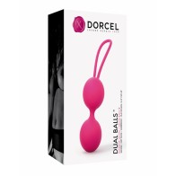 Pelotas Geisha Dual de Toque Suave Dorcel para Entrenamiento Pélvico