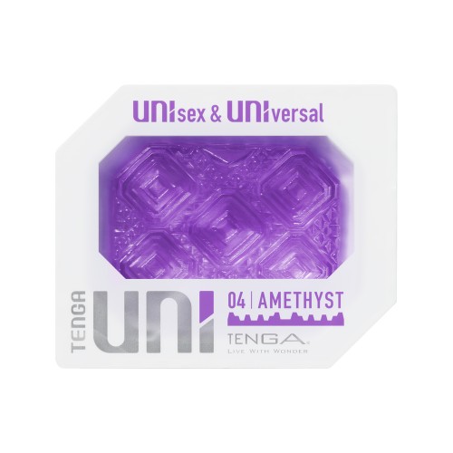 Tenga UNI Amethyst Sleeve Masturbator for Unisex Pleasure