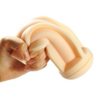 Portable Masturbator with Anal Opening