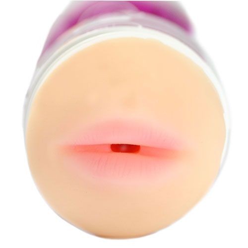 Portable Masturbator with Mouth Opening Travel Pleasure