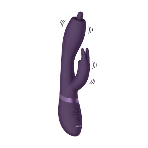 Vive Nilo Purple G Spot Rabbit with Rotating Tip