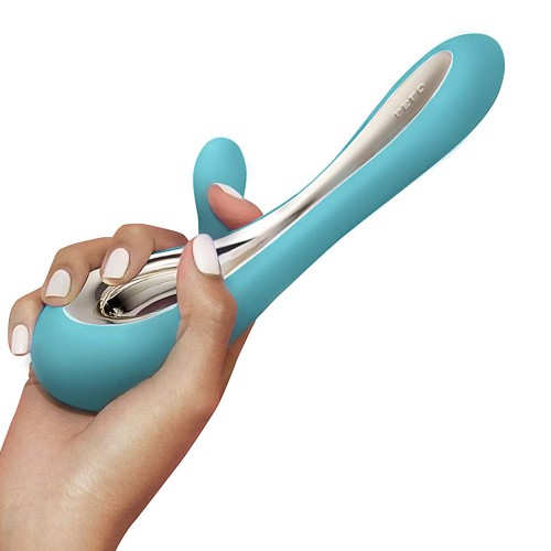 Lelo Soraya 2 Vibrador Conejito Doble Aqua