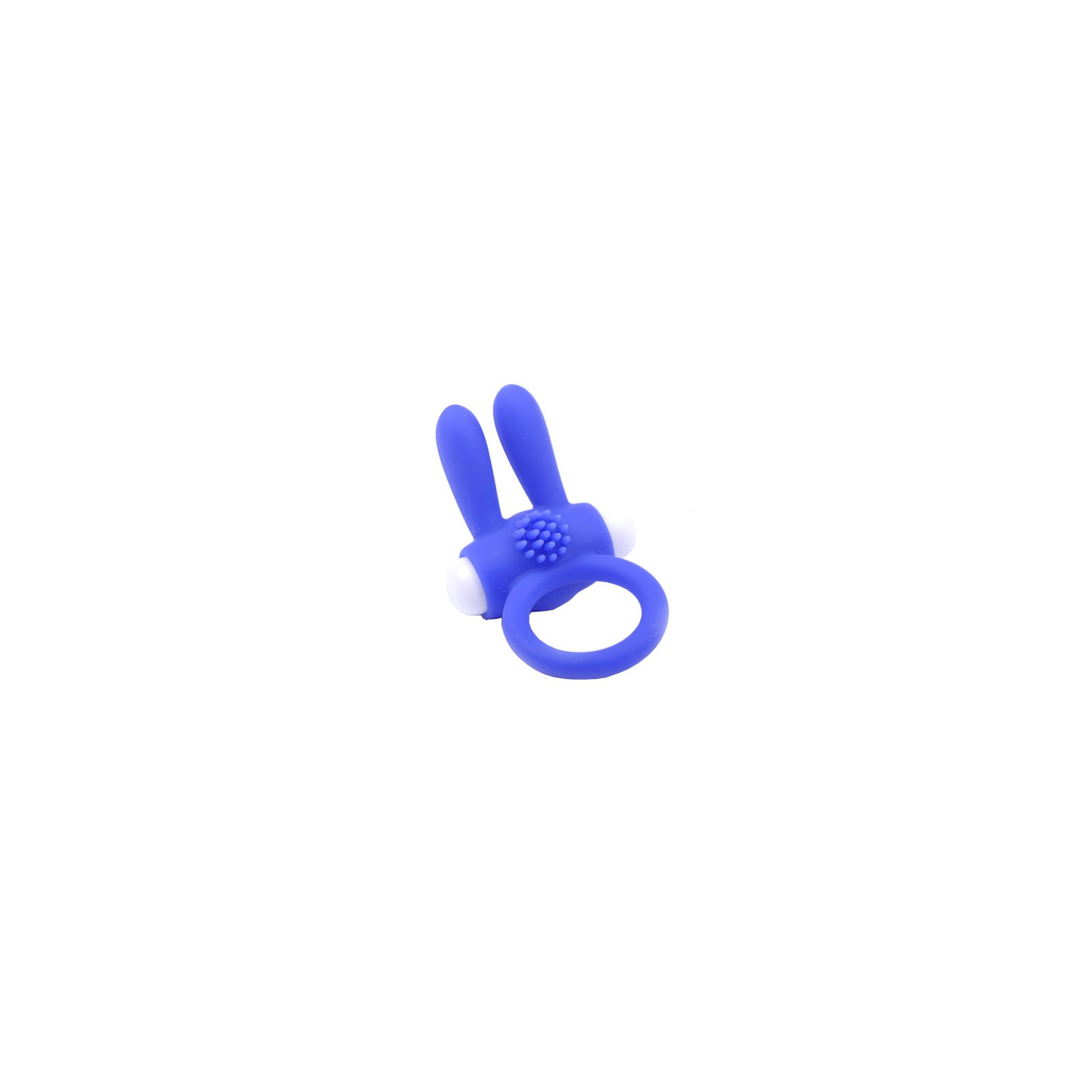 Cock Ring With Rabbit Ears Blue