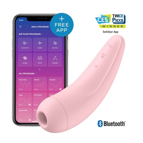 Satisfyer App Controlled Curvy 2 Plus Clitoral Massager